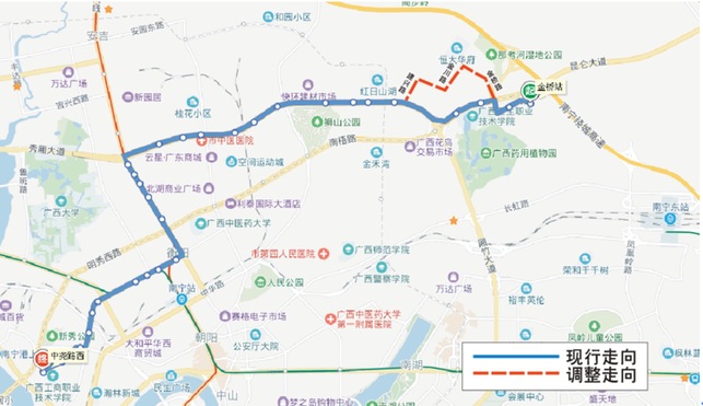 [唐已审][供稿]南宁9月22日起优化调整49路等3条公交线路