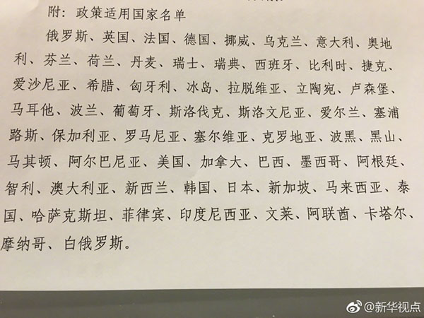 한국인들 무비자로 해남도에 갈 수 있다