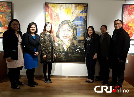 Jensen Moreno 4th Solo Exhibition sa Beijing