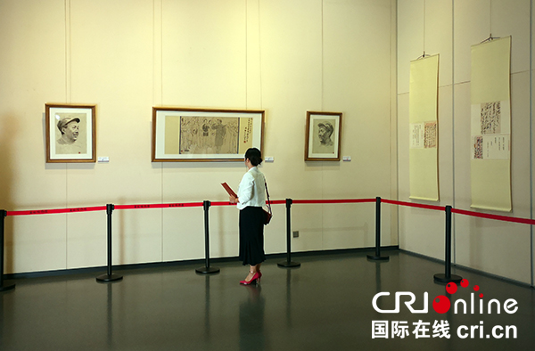 庆国庆 徐悲鸿学派书画作品展在北京平谷举办（平谷宣传部供稿）
