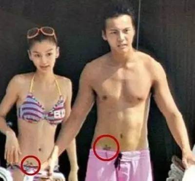 明星爱的纹身:邓超纹了孙俪 baby陈伟霆同纹在耻骨 - 国际在线移动版