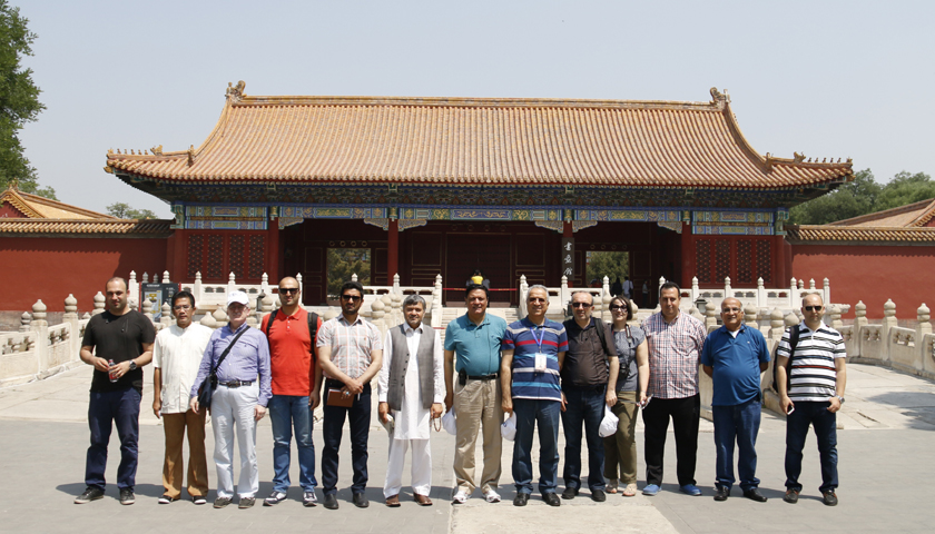 丝路名人走进首博故宫 感受北京文化传承与创新