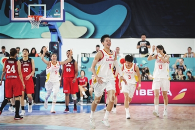 女篮世界杯 中国队战胜日本队晋级八强