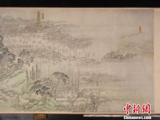 《康熙南巡图》仅存稿本在沈阳故宫展出