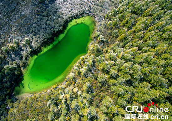 图片默认标题_fororder_稻城风光《碧潭》 摄影  郑兴明