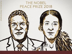快讯!2018年诺贝尔和平奖获得者揭晓!