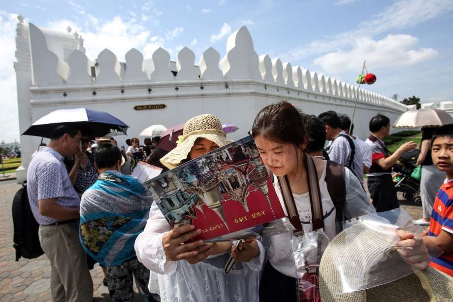 美媒：赴泰中国游客数目骤减令泰国不安