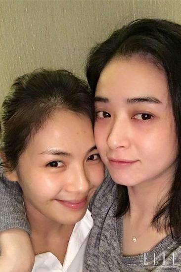 真女神才敢素颜：景甜当众洗脸 赵丽颖秒变学生