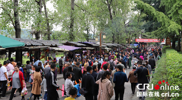 图片默认标题_fororder_李庄古镇-游人如织