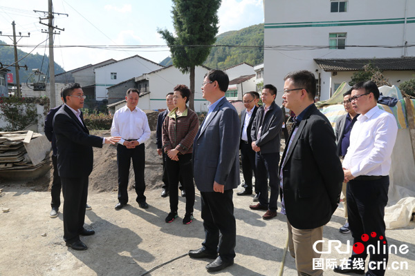 达州市委常委,政法委书记吴立岩一行巡查万源市中河河长制落实情况