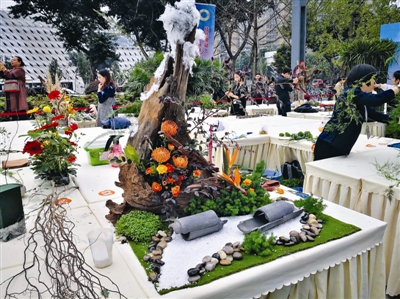 （焦点图，导航成都，移动端）美容花艺、家政厨艺 成都匠人向世界技能大赛冲刺