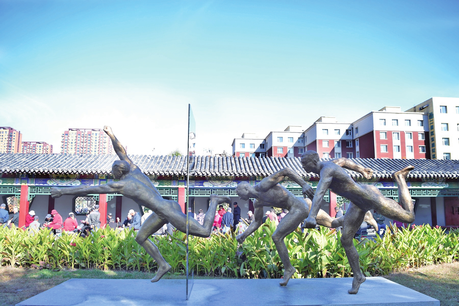 第十九届中国长春（二道区）国际雕塑作品邀请展正式揭幕