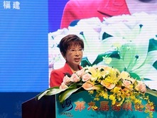 洪秀柱难忘复兴中华理想 盼两岸终归一家 洪秀柱难忘复兴中华理想 盼两岸终归一家