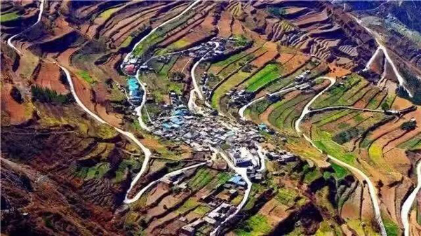 图片默认标题_fororder_四川汶川航拍图（汶川县委宣传部-供图-）