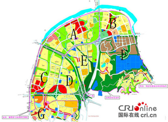 对于弹子石cbd的规划,建设和发展前景,7月12日,弹子石管委会相关负责