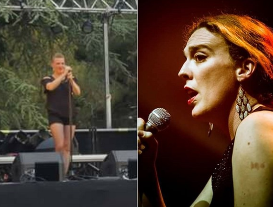 法国女歌手疑触电心跳骤停台上猝死 年仅35岁