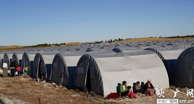 库尔德难民在土耳其避难(高清组图)