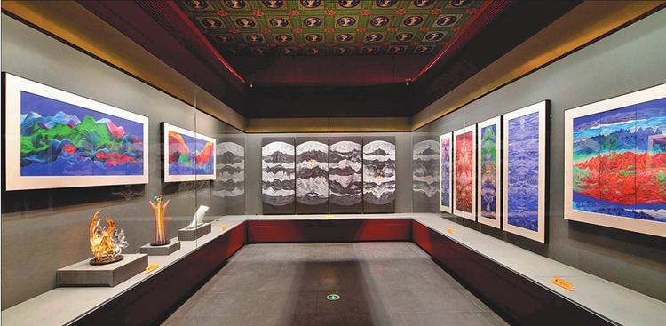 176件龍江題材藝術品亮相迎冬奧冰雪藝術展