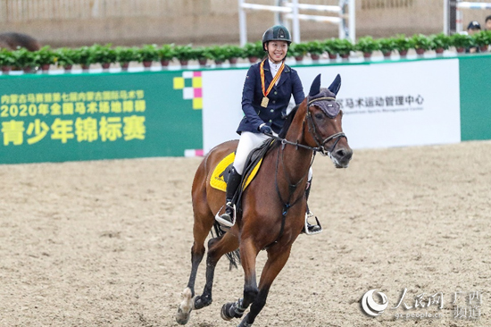 零的突破！廣西小將勇奪全國馬術青少年錦標賽冠軍