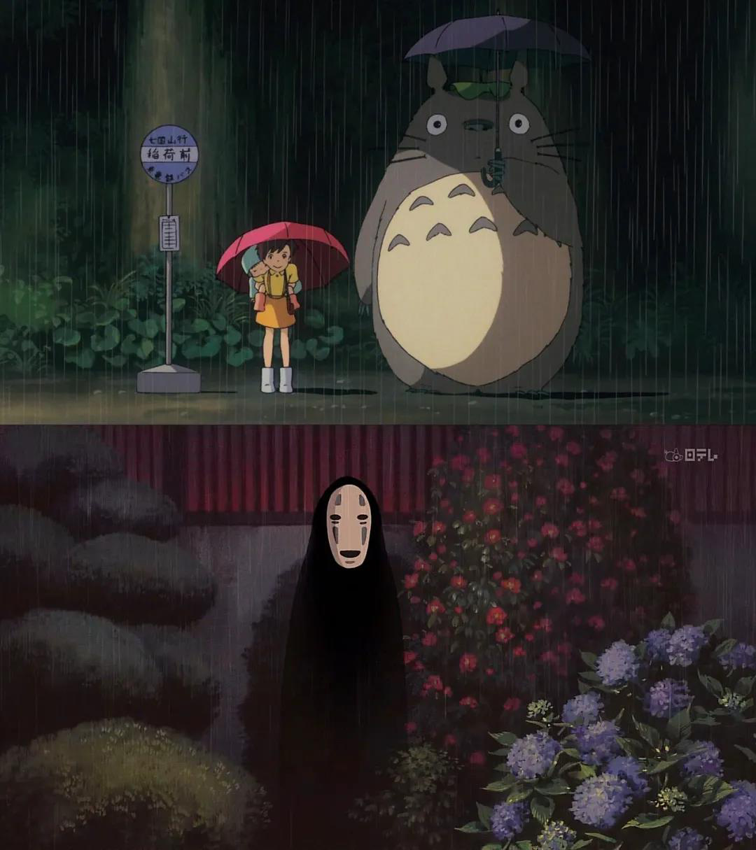 就拿近两年接连在内地上映的《龙猫》和《千与千寻》来说,主角都是在