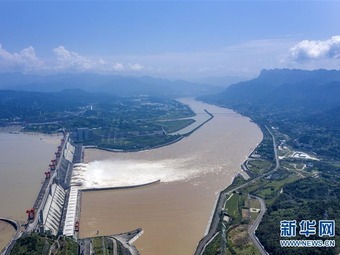 三峡ダムへの流入量、14日前後に毎秒5万立方メートル超に増加の見込み