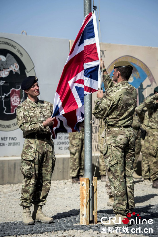 美英作戰部隊正式結束在阿富汗行動(高清組圖)