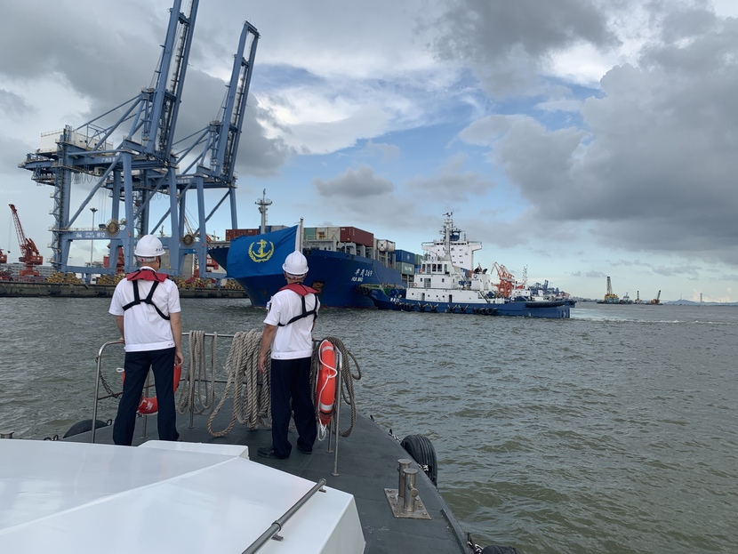 广州海事服务"双循环"发展 促进新沙港华东新航线开通