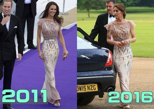 節儉！英國王妃穿五年前舊衣服性感高貴