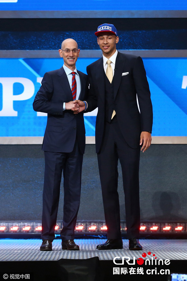 2016nba选秀:76人首轮第1顺位选中西蒙斯