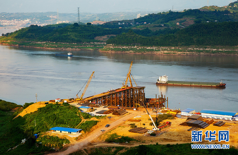 【区县联动】【忠县】忠县发展港口物流经济 预计明年底开港