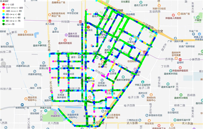 2020年西安5g信号覆盖图图片