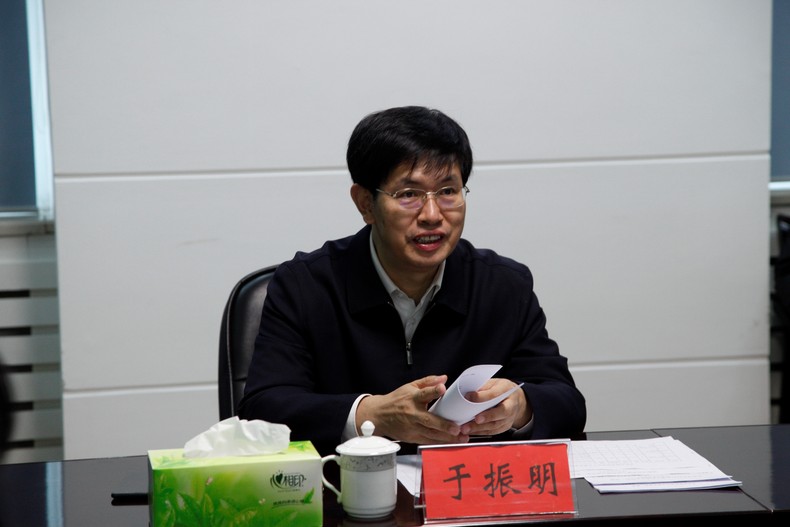 瀋陽市委常委、宣傳部部長于振明到市社科聯調研指導工作