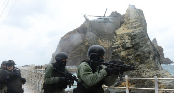 韓軍下周將在“獨島”演習 演練阻止“外敵入侵”