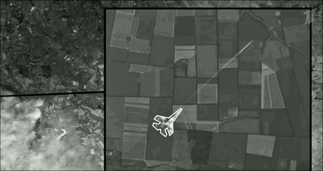 俄媒播放卫星图像证明马航客机被歼击机击落(图)