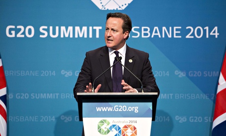 英國首相卡梅倫稱第二輪全球危機正在逼近