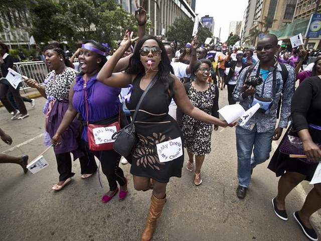 肯尼亞女性穿著時髦頻遭襲 首都內羅畢爆發抗議