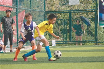 瀋陽足球少年在聯賽中收穫成長
