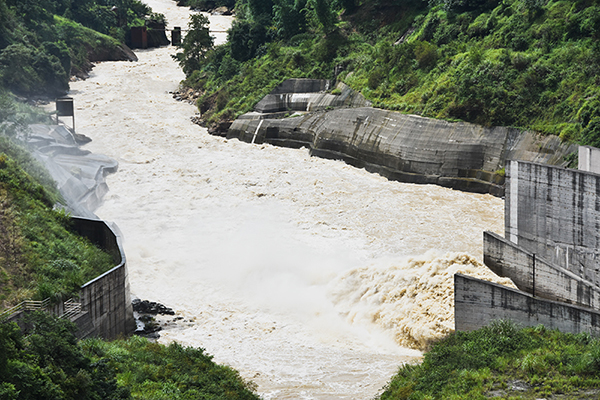 自贡荣县小井沟水库挡水16亿立方米积极发挥防洪能力