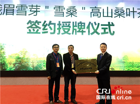 세계차관광연맹 건립, 아미산茶의 국제화의 길 개척