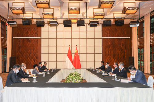 Kunjungan Menlu RI ke Tiongkok Pasca Pandemi Tonjolkan Hubungan Penting RI-RRT_fororder_menlu3