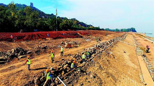 湖北鄂州：重建百里樊川再现玉带萦回