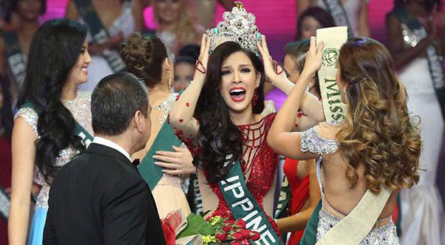 2014年地球小姐揭曉 菲律賓20歲佳麗封後(圖)