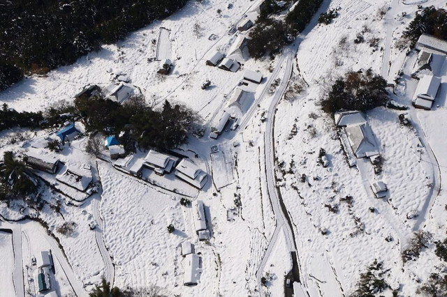 日本大雪已致6人死亡 德岛县400户人家被困