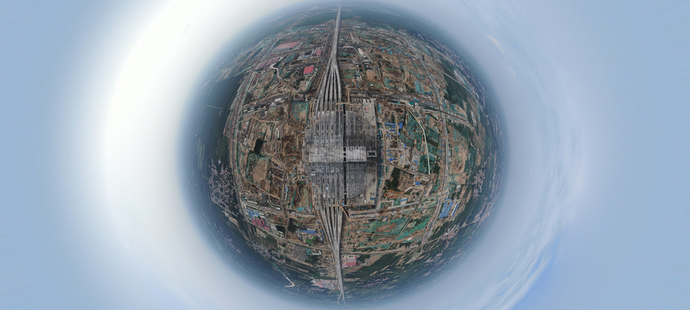 卫星带你“瞰”雄安站变化！