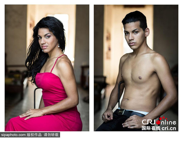 摄影师展现古巴变性人手术前后对比图 为变性者群体发声