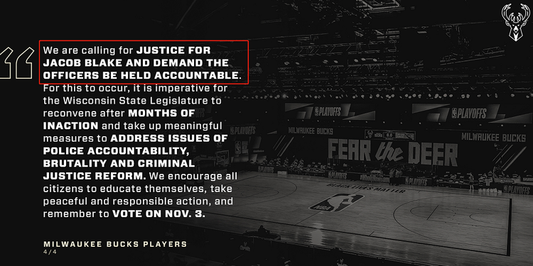 NBA罢赛，MLB跟进！美国体育界掀反种族歧视浪潮：我们要求改变