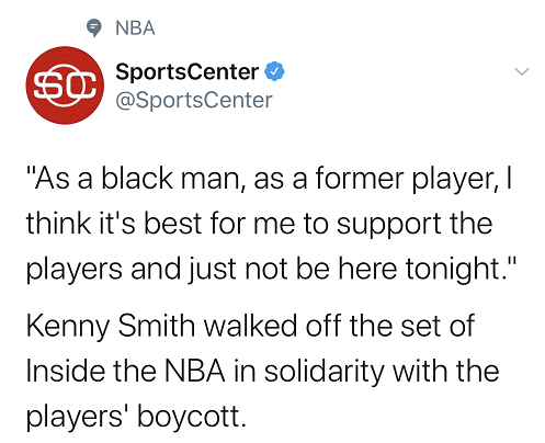 NBA罢赛，MLB跟进！美国体育界掀反种族歧视浪潮：我们要求改变