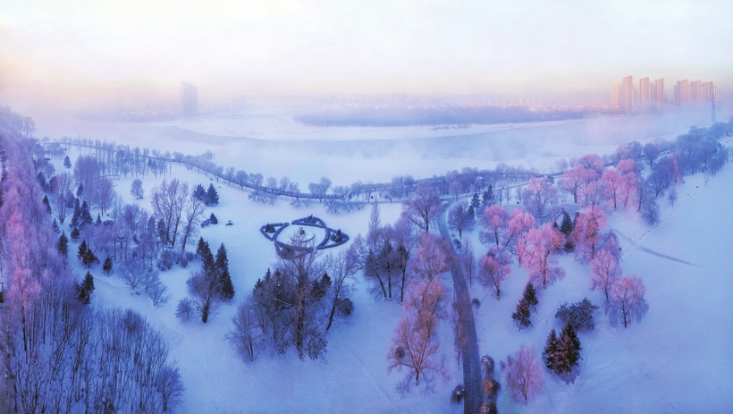 第二屆中國·吉林市國際冰雪攝影大展部分作品展示