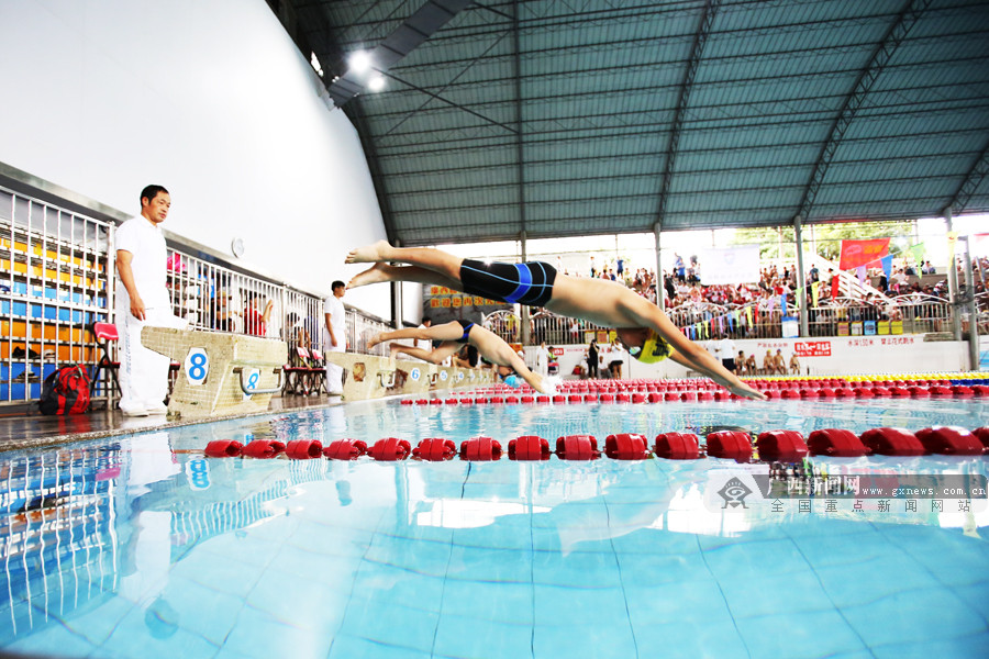 2020年广西体育场全民健身游泳联赛首站开启