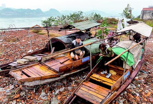 漁民“棄漁上岸”保護中華鱘